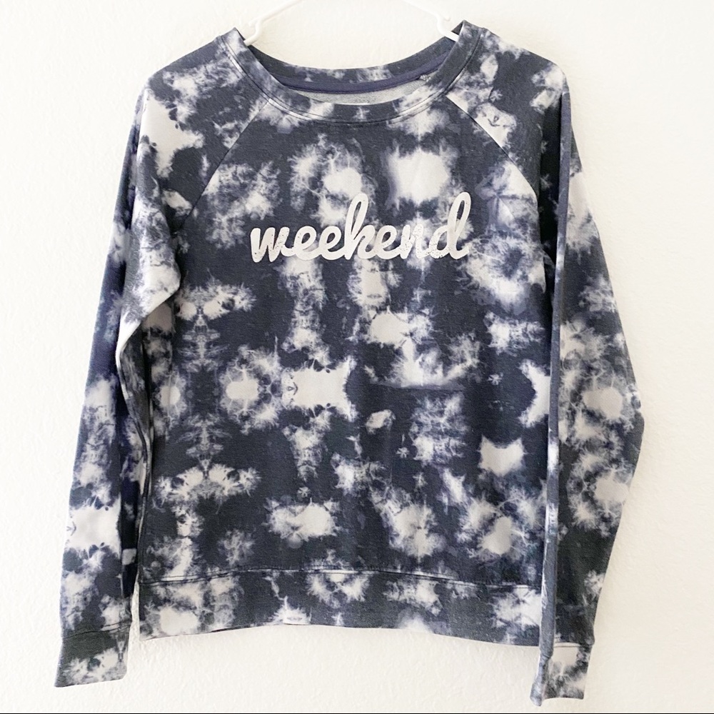 Grayson Threads | Tie Dye Weekend Graphic Sweater